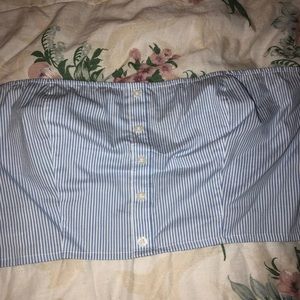 Off the shoulder crop top